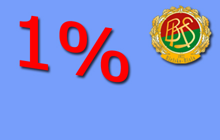 1% na klub